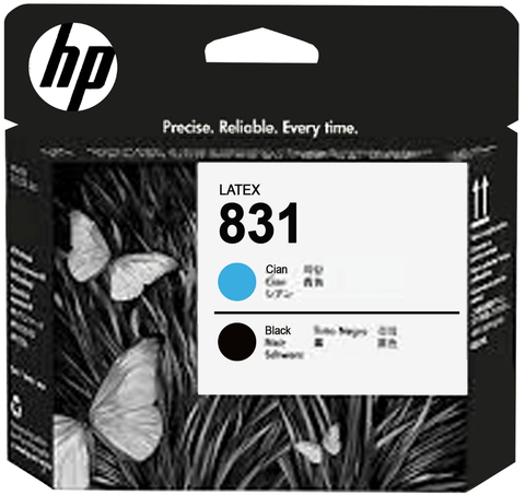Печатающая головка ITSinks HP 831 (синий/черный), CZ677A