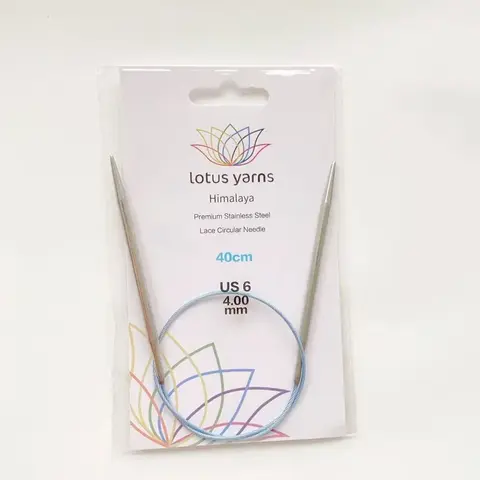 Спицы Lotus Yarns Himalaya Premium круговые 4 мм/40 см 14009