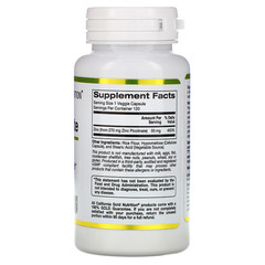 California Gold Nutrition, Пиколинат цинка, 50 мг, 120 растительных капсул