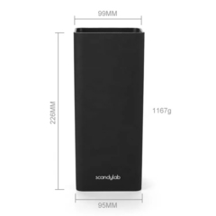 Подставка для ножей кухонных с наполнителем Scandylab Nordic Kitchen SND012