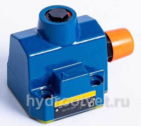 Фото DR20-4-4X/315YM - Редукционный клапан непрямого управления Ду20, монтаж на плиту, давление регулировки до 315 бар, без обратного клапана