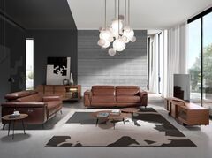 Диван 2-х местный 5319-2P-M1595 /6116 с реклайнером коричневый
