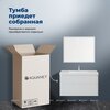 Aquanet 365917 Тумба с раковиной Nova Lite 2.0 110 2 ящ. цв. белый глянец (365917)