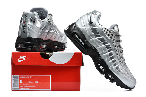 Nike Air Max 95 'Big Bubble-Total 90 Metallic Silver' 