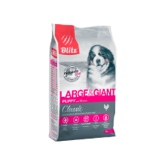 Сухой корм для щенков Blitz PUPPY LARGE & GIANT BREEDS крупных и гигантских пород, 2 кг