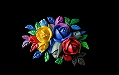 Силиконовый молд № 2065 Композиция из роз