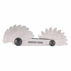 Резьбомер UNC 4-64Tpi 22шт MASTER-TOOL 1090202010033