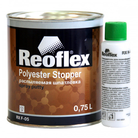 REOFLEX Шпатлевка жидкая REOFLEX SPRAY 0,75кг