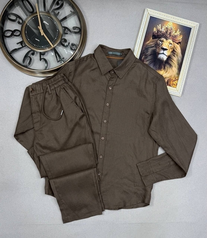 Рубашка armani 637675brown