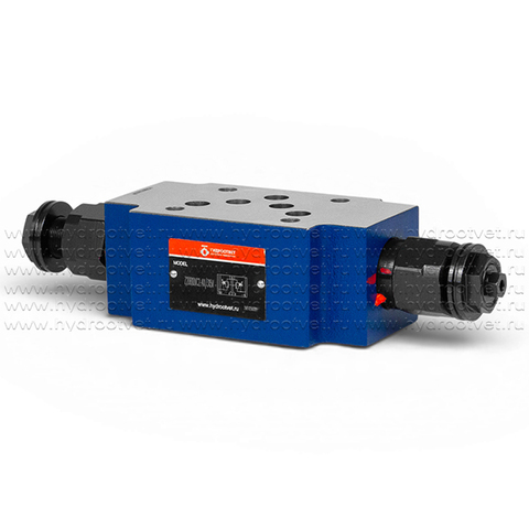 Фото Z2DB10VC2-4X/315V - Предохранительный клапан Ду 10 модульного монтажа, давление регулировки 315 бар, в каналах A → T и B → T