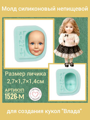 1252-М Молд силиконовый для создания кукол 