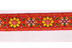 Тесьма жаккард, с1852, рис.8752, ш. 2,2 см