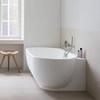Duravit Luv 700433000000000 Ванна из минерального литья 1800x950мм, пристенный вариант панели, с ножками, цвет белый (без слива-перелива)