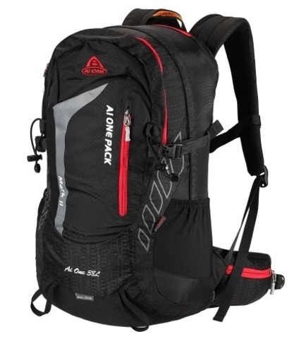 Картинка рюкзак туристический Ai One 9666 Black - 6