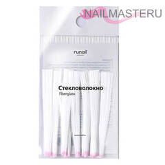 RuNail Стекловолокно, 6см*10 шт