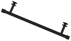 Сунержа 31-2012-0370 Полка прямая (L - 370 мм) н/ж для ДР (Матовый черный) фото