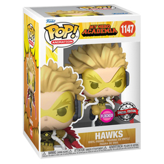 Funko POP! My Hero Academia: Hawks (Flocked Exc) (1147)