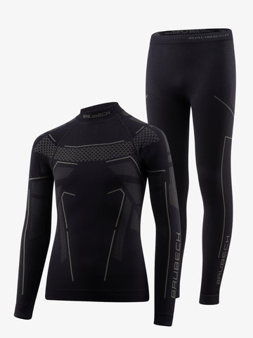 Детский комплект термобелья Brubeck Thermo Junior черный