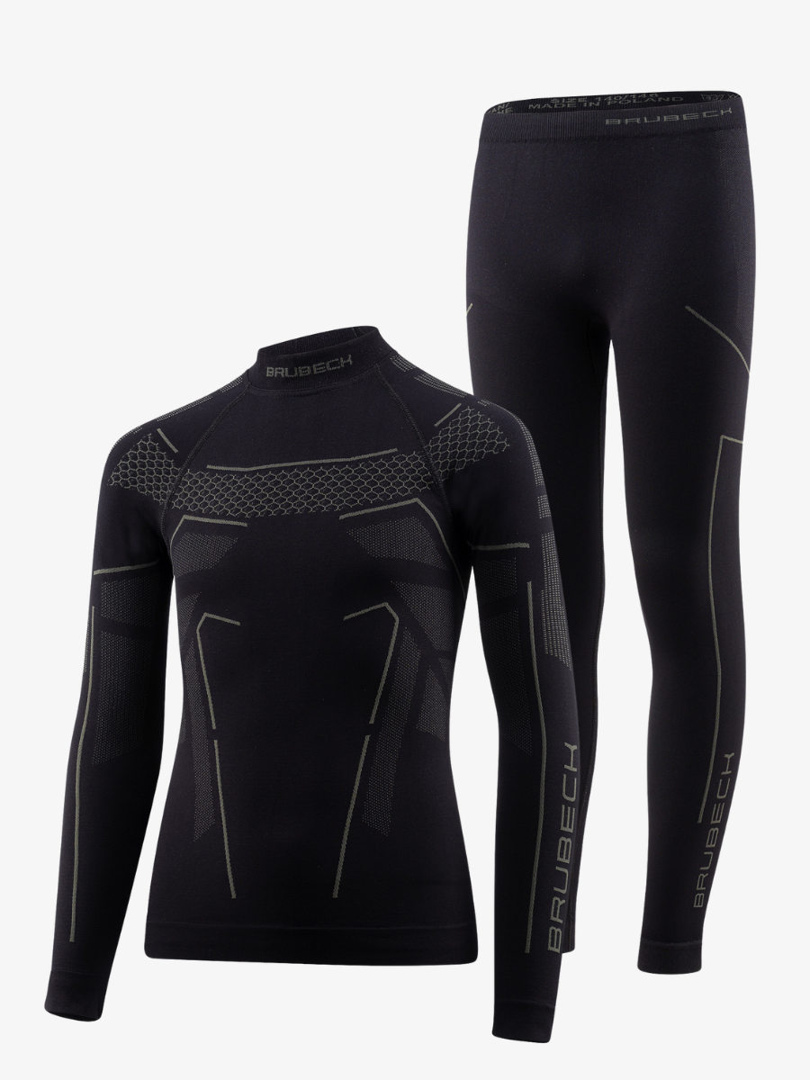 Детский комплект термобелья Brubeck Thermo Junior черный