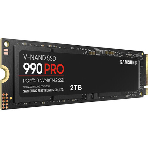 Твердотельный SSD Samsung 2TB 990 PRO PCIe 4.0 x4 M.2 Internal SSD 7450 /6900 MB/s
