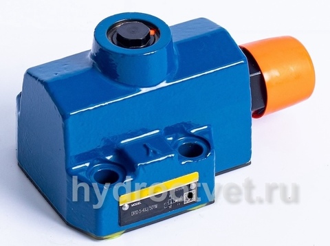 Фото DR10-4-4X/315YM - Редукционный клапан непрямого управления Ду10, монтаж на плиту, давление регулировки до 315 бар, без обратного клапана