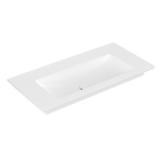 Villeroy&Boch 4104AJRW Раковина 100x50 материал-санфарфор вид грязеотталкивающего покрытия-CeramicPlus, цвет-Stone White фото