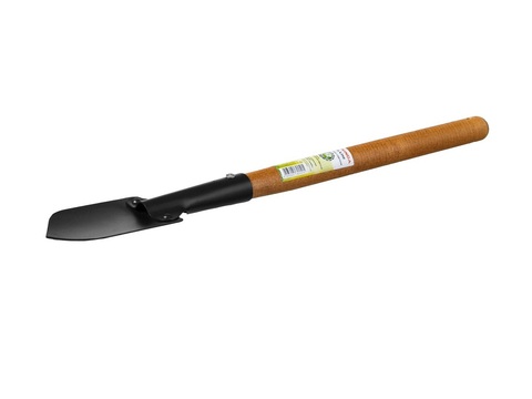 GRINDA ProLine 125х92х560 мм, деревянная ручка, садовая лопаточка (421516)