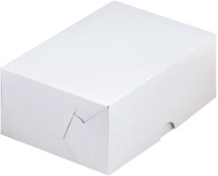 Коробка эконом 20*15*6 белая без окна