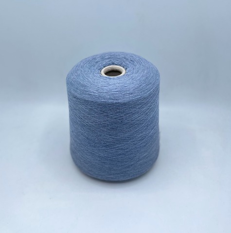 Loro Piana (пр.Италия), art. Wish,2/80 4000м/100гр,100%Меринос экстрафайн, цвет-Светлый,серо-голубой меланж, арт.30133