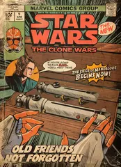 Открытка "Star Wars The Clone Wars: Old Friends Not Forgotten"