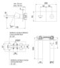 Remer Edge EG515CFP Смеситель для раковины, цвет: черный хром (шлифованный)