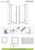 Radaway Almatea DWJ 31212-01-01N Дверь душевая в нишу
