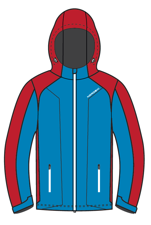 Nordski Kids National утепленная куртка детская blue - 5
