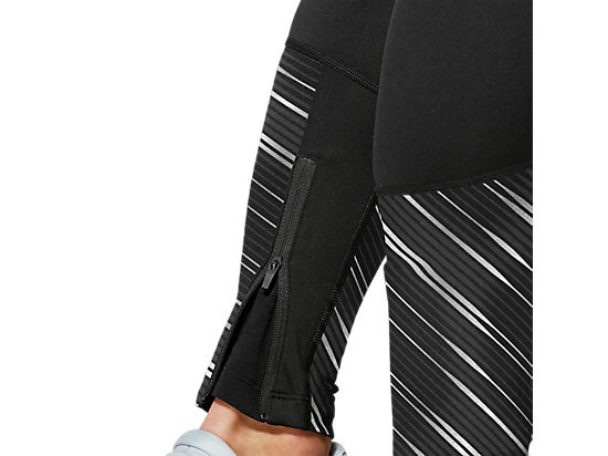 Asics Lite Show 2 Winter Tight утепленные тайтсы женские черные - 4