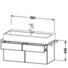 Duravit VA VA650805353 База под раковину 441x984x431, 1 выдв.ящик, Chestnut Dark