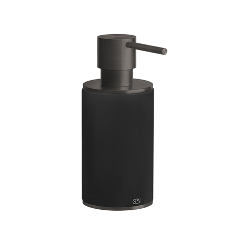 Gessi 316 54738#707 Дозатор для жидкого мыла настольный, цвет: черный/brushed black metal pvd
