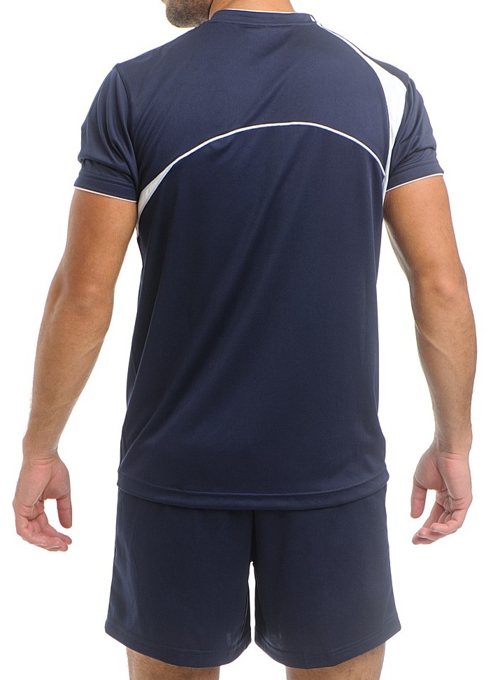 Asics Set End Man форма волейбольная мужская темно-синяя - 2