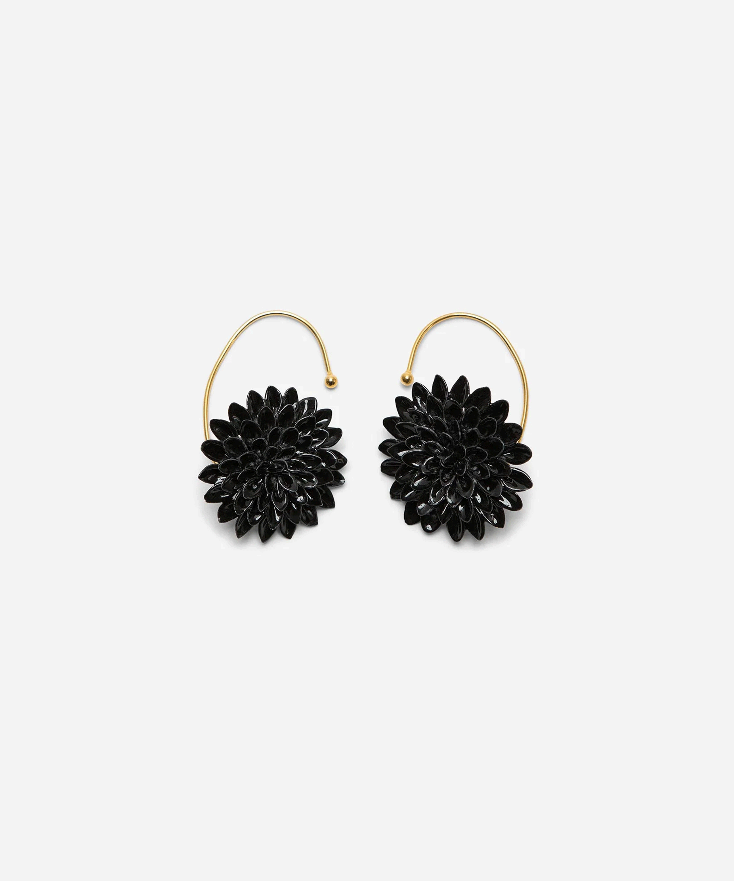 Серьги DALIA BIG BLACK