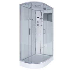 Душевая кабина Niagara Ultra NG-303-01R (120х80х220) низкий поддон(16см),стекло матовое