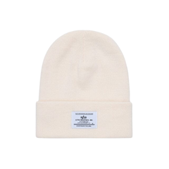 Шапка Alpha Industries Essential Beanie Eggnog (Бежевая)