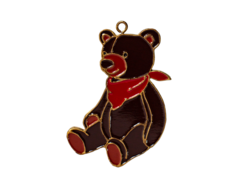Елочная игрушка Мишка