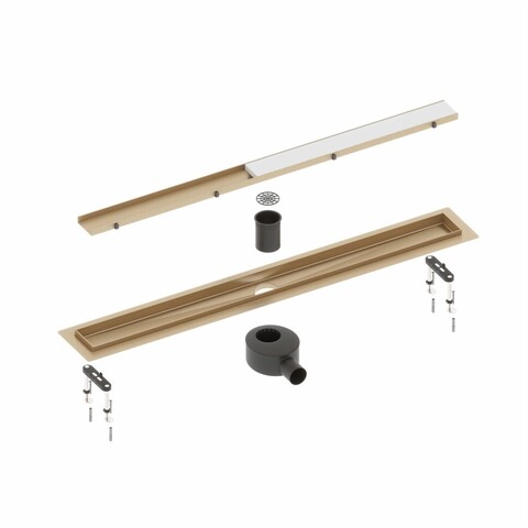 Timo Drain System DS230209/17 Душевой лоток, цвет: золото