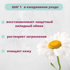 Пенка для умывания с фруктовыми кислотами и ромашкой