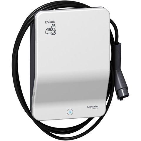 Зарядная станция EVlink Wallbox Plus, 3.7 кВт, с кабелем T1 (EVH3S3P0AK)