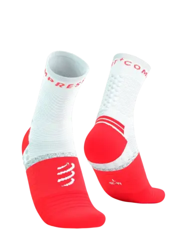 Носки Pro Marathon V2.0 FLUO RED/WHITE
