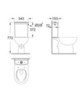 GROHE Bau 39437000 Бачок для унитаза напольного