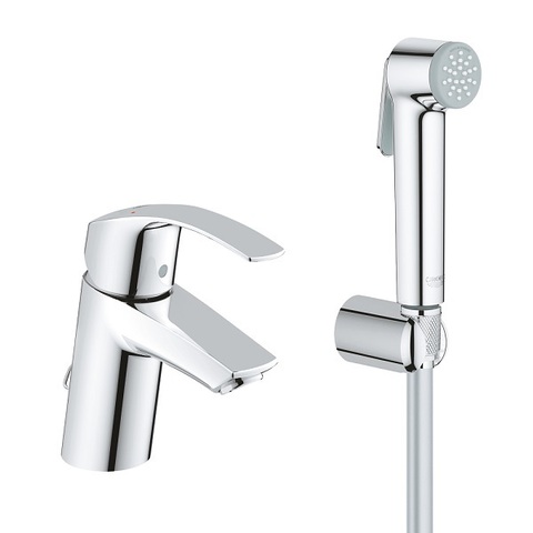 GROHE 23124002 Смеситель для раковины с гигиеническим душем