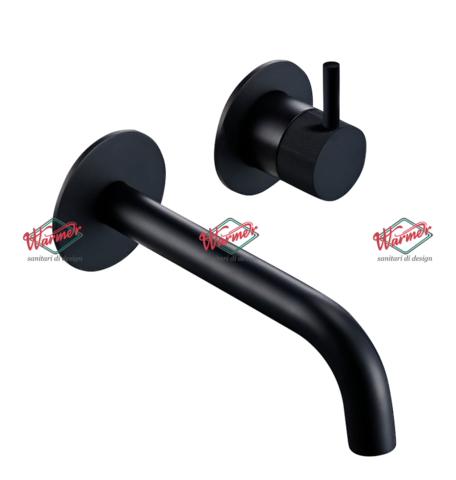 Встраиваемый смеситель для раковины Warmer Black Line 210075
