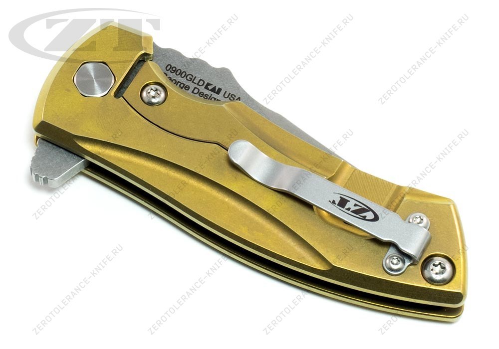 Нож Zero Tolerance ZT0900GLD Les George - фотография 
