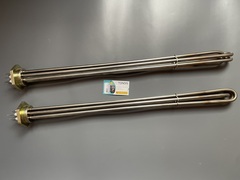 Блок ТЭНБ 18 кВт, 380В, нерж. сталь, фланец G2"(59 мм.)